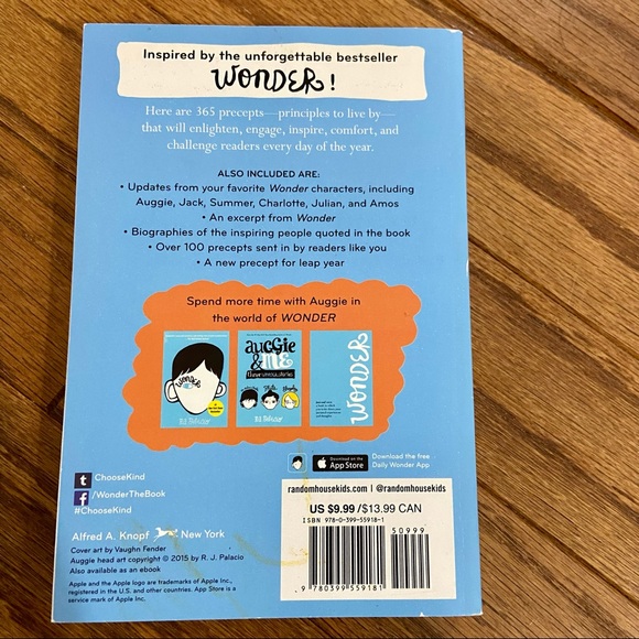 Wonder by R. J. Palacio - set of 2 books - Picture 3 of 5
